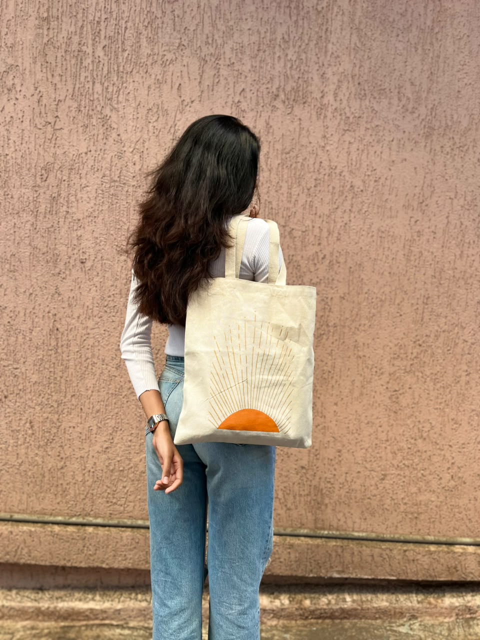 Golden Arc Tote
